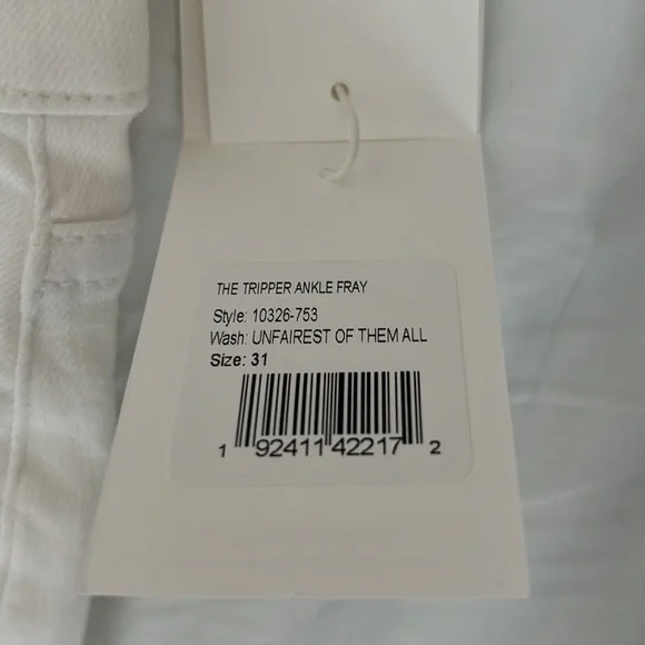 MOTHER High Rise White Jeans - Picture 9 of 11